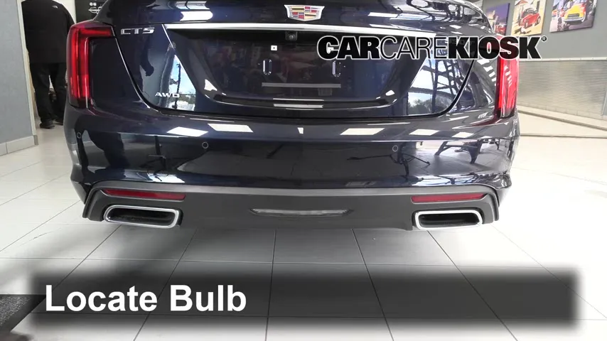 2020 Cadillac CT5 Premium Luxury 2.0L 4 Cyl. Turbo Éclairage Feux de marche arrière (remplacer une ampoule)